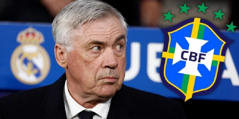 Sự nghiệp cầm quân của Ancelotti có thể tiếp tục tại ĐT Brazil
