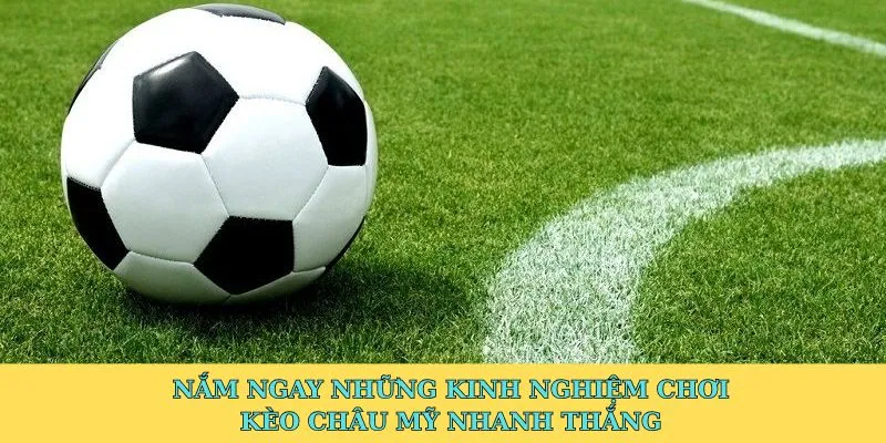 Nắm ngay những kinh nghiệm chơi kèo châu Mỹ nhanh thắng