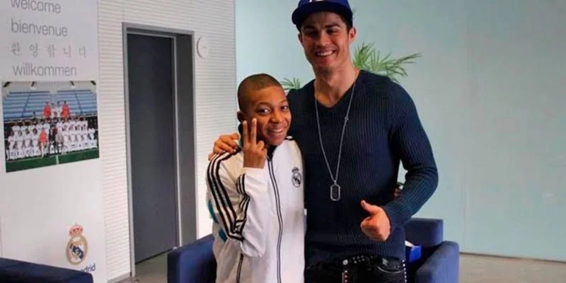 Mbappe hâm mộ Ronaldo và muốn khoác áo Real từ khi còn rất nhỏ