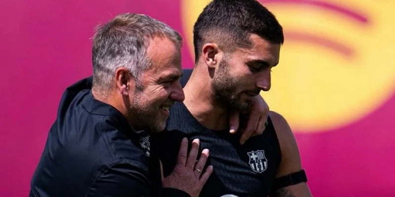 Fati và Torres tỏ thái độ ra mặt trong trận đấu với Celta Vigo
